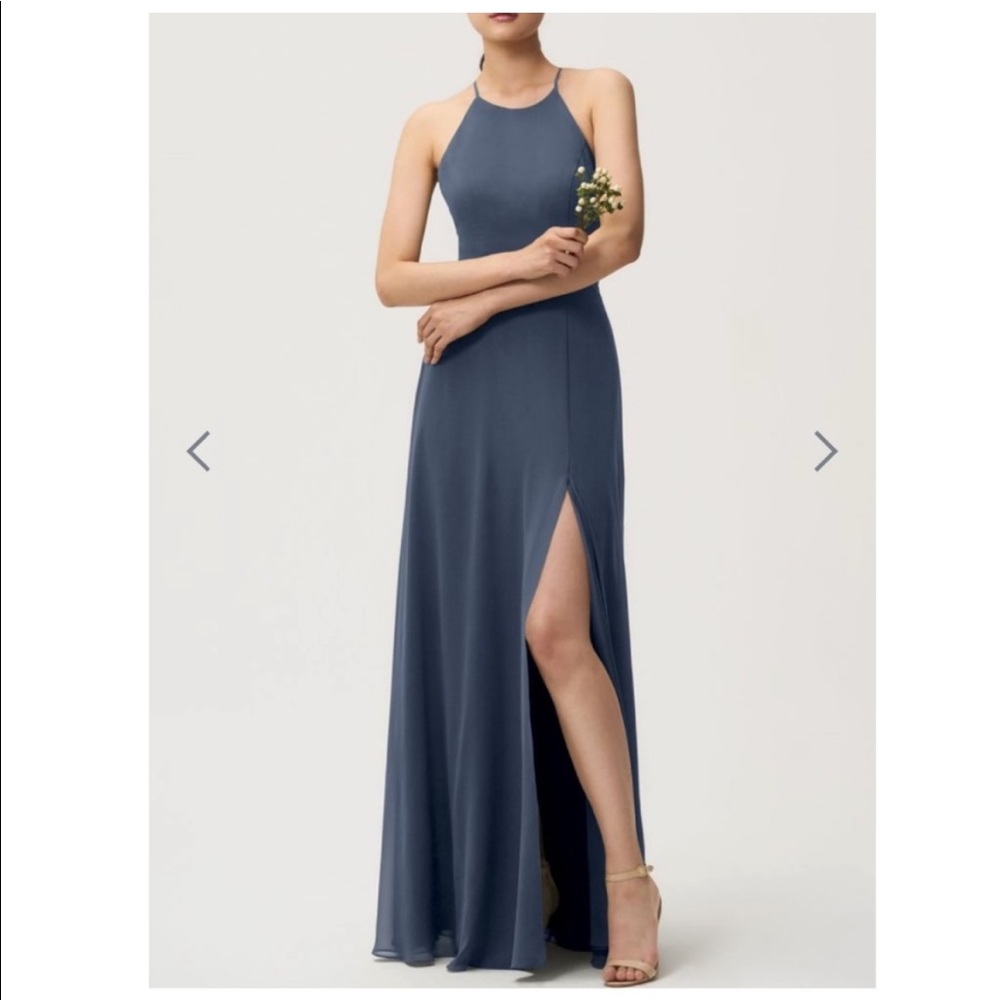 Jenny Yoo Kayla Dress in Evening Blue